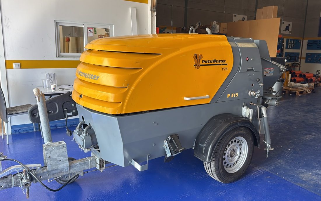 Putzmeister P715 – pompă de beton second-hand